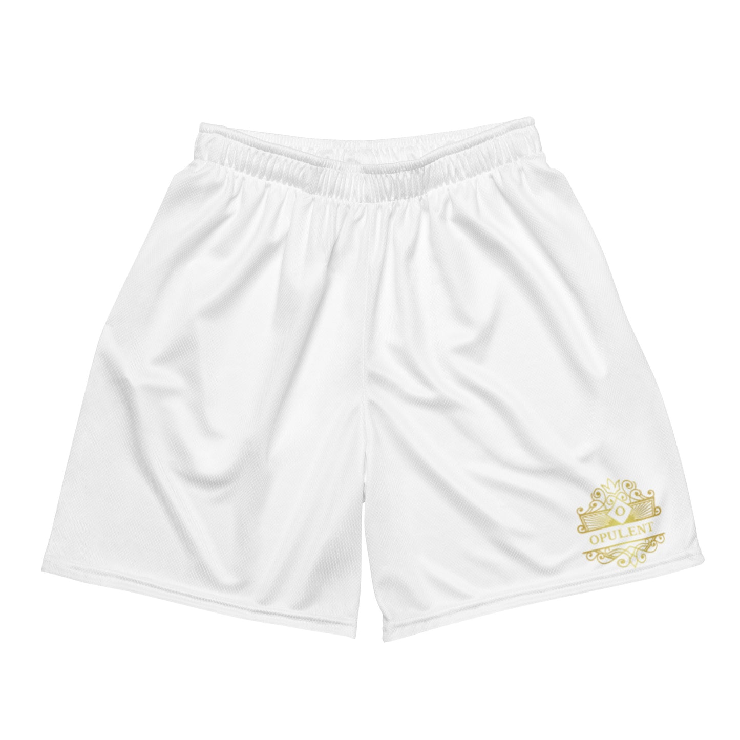 Opulent mesh shorts