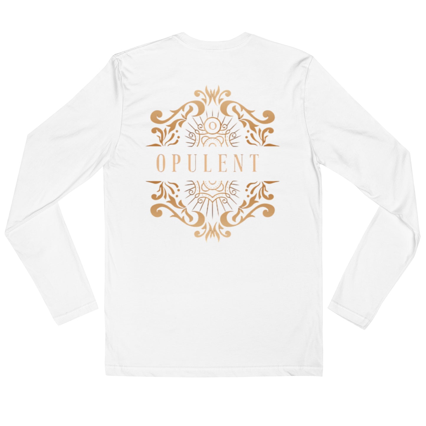 Opulent Long Sleeve Fitted Crew