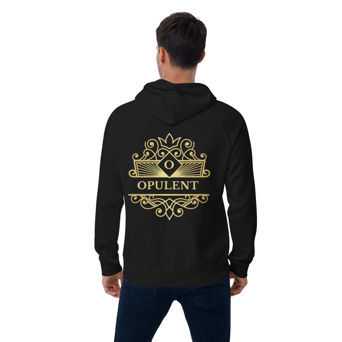 Opulent raglan hoodie