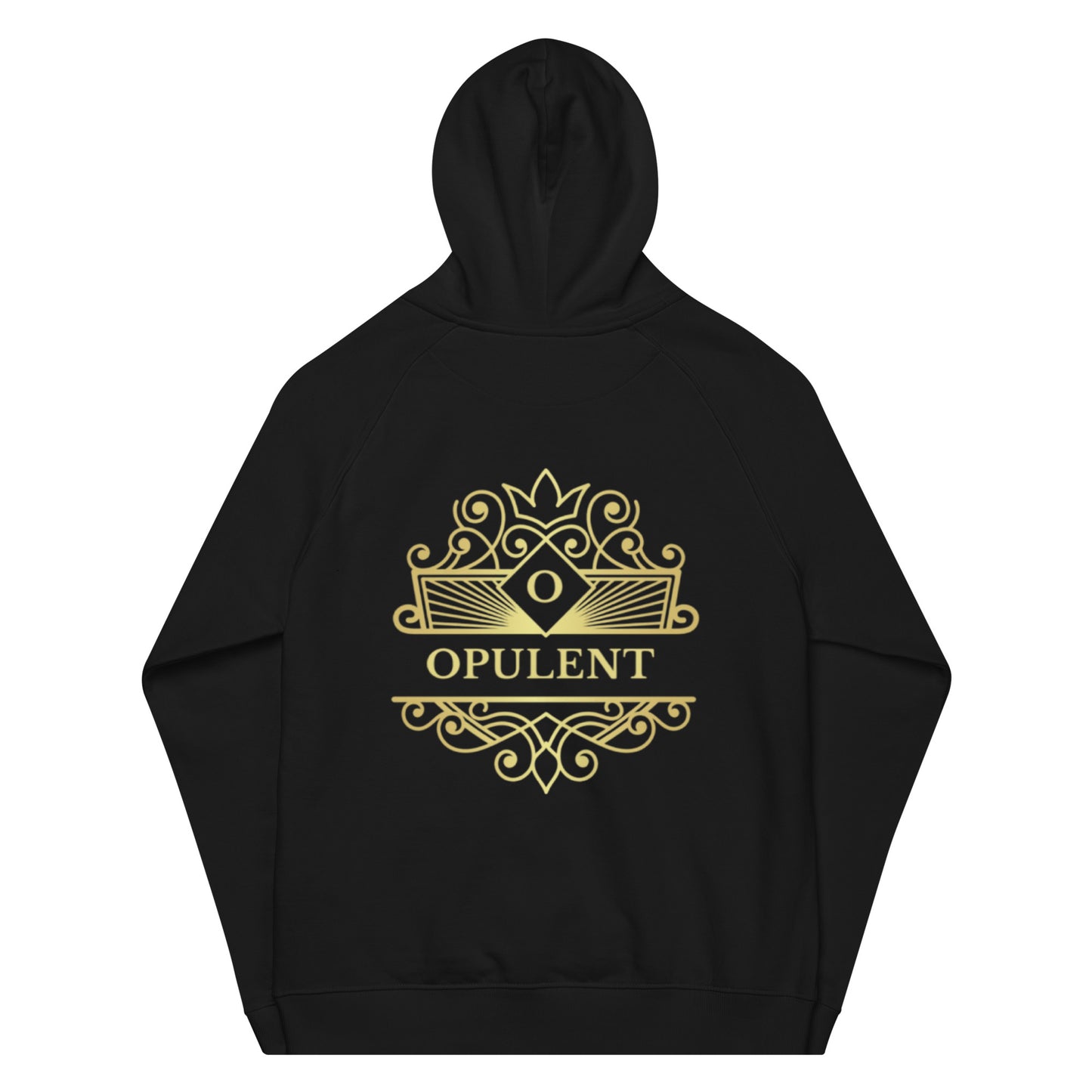 Opulent raglan hoodie