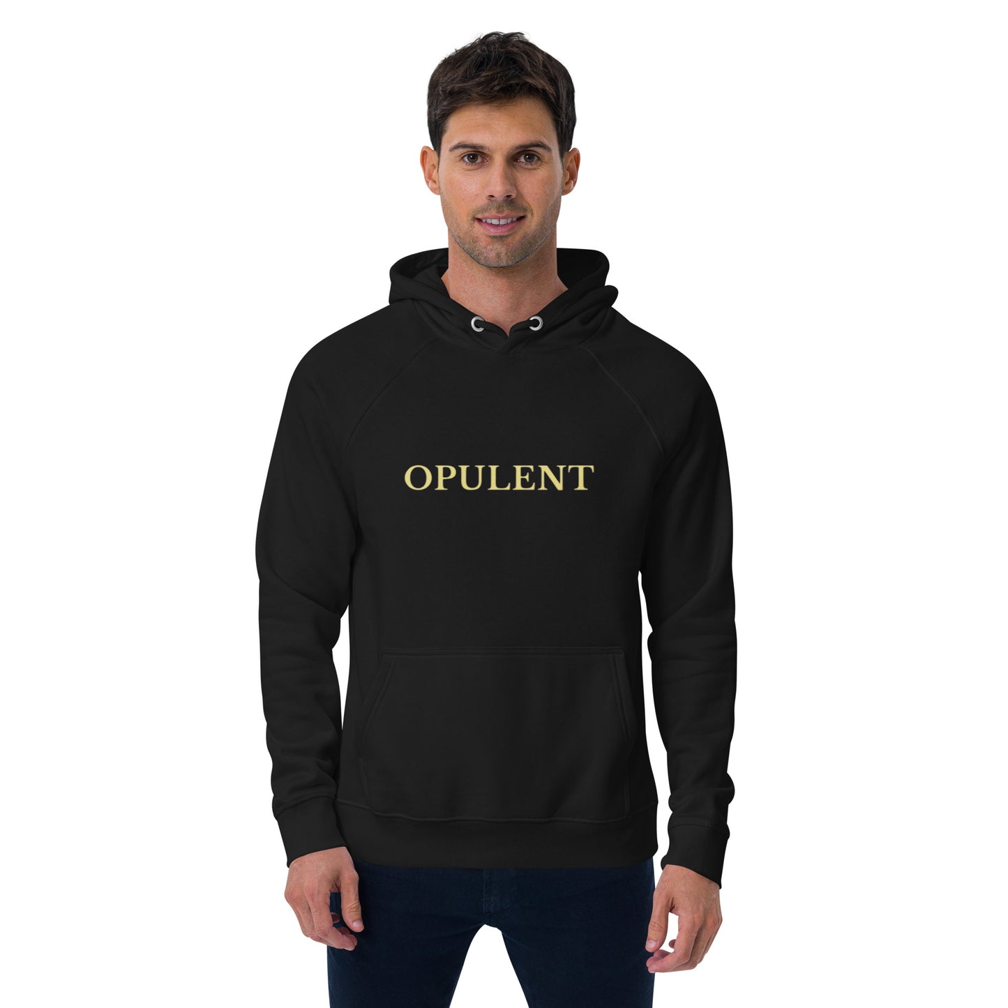 Opulent raglan hoodie