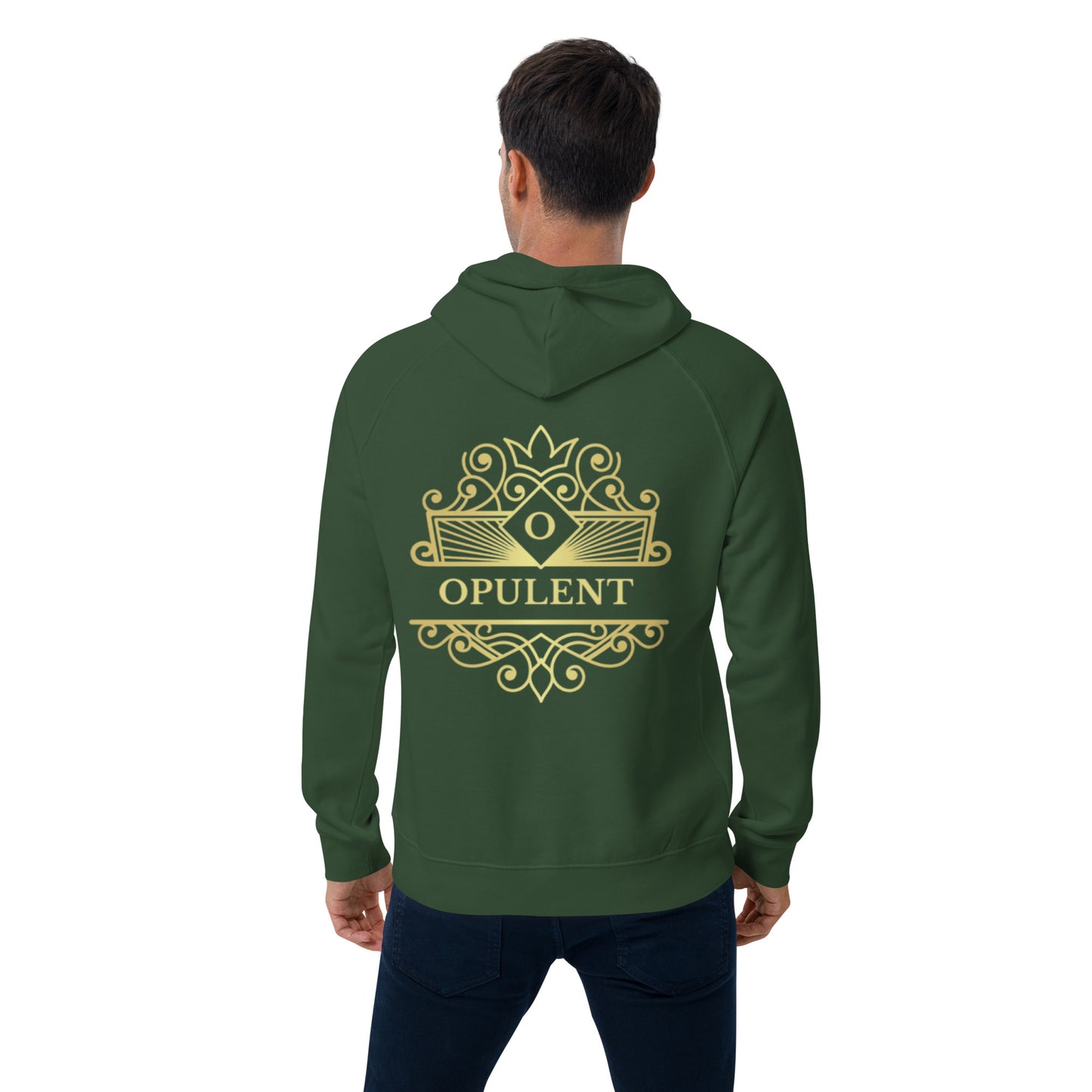 Opulent raglan hoodie