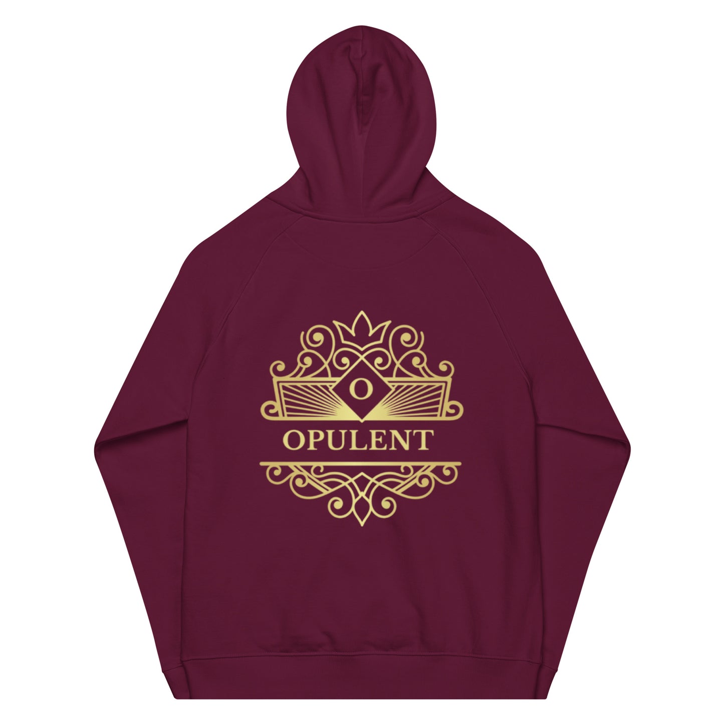 Opulent raglan hoodie