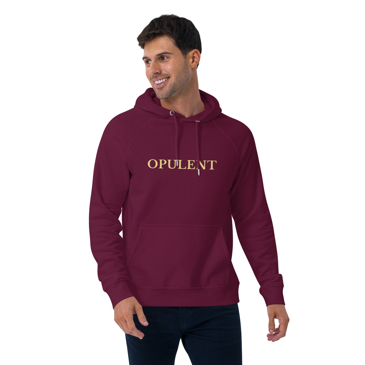 Opulent raglan hoodie