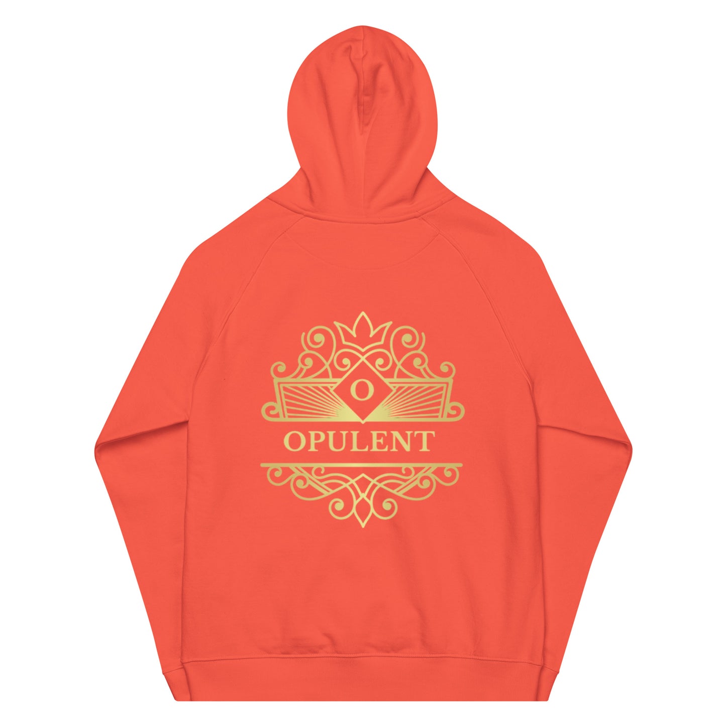 Opulent raglan hoodie