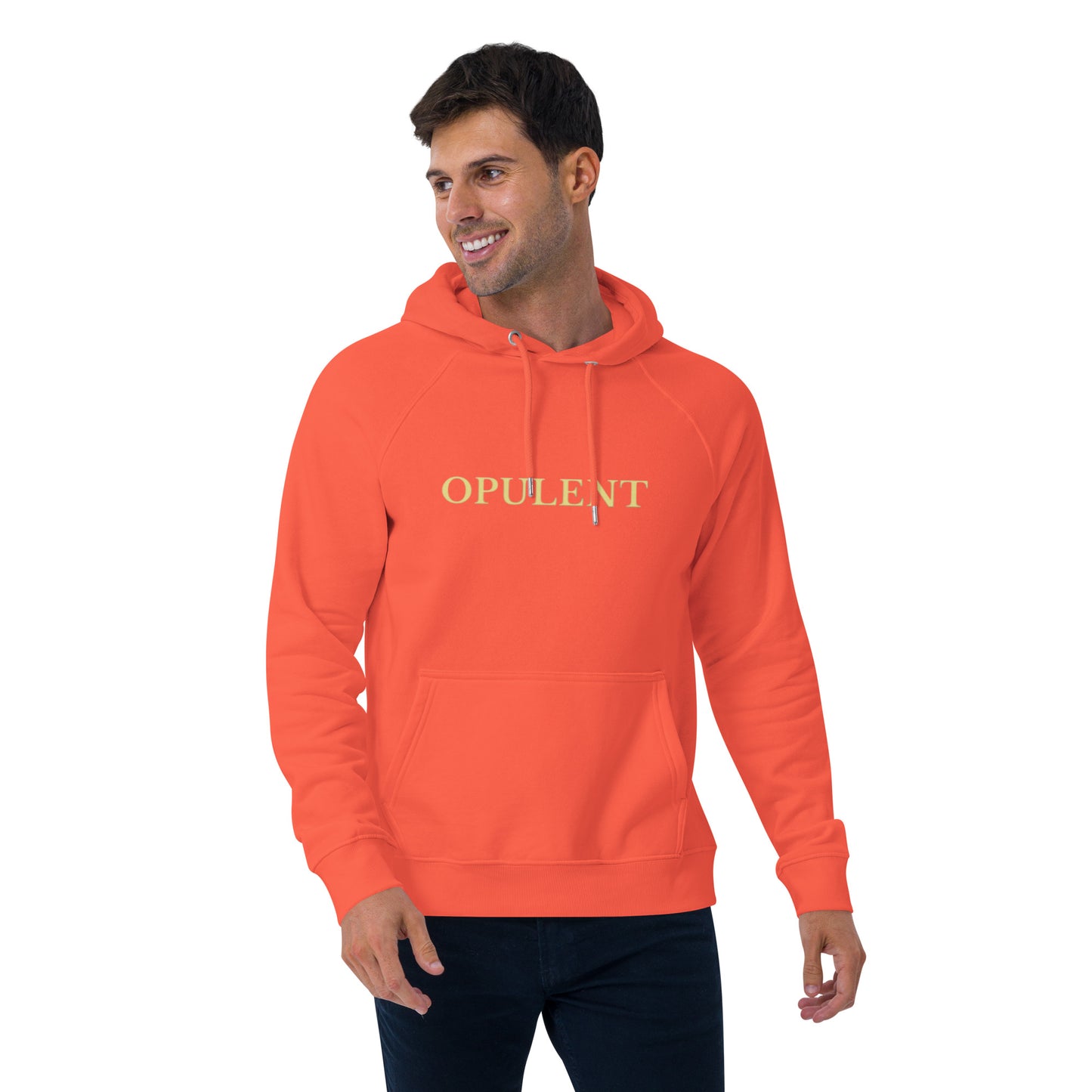 Opulent raglan hoodie