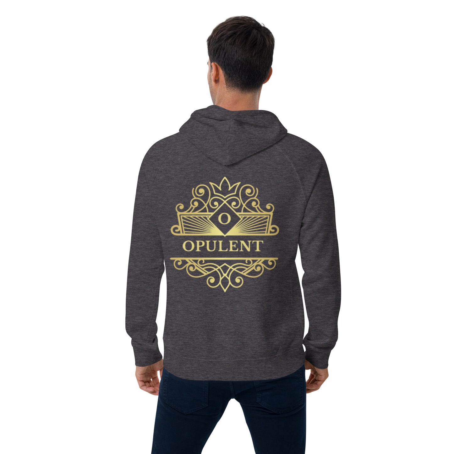 Opulent raglan hoodie