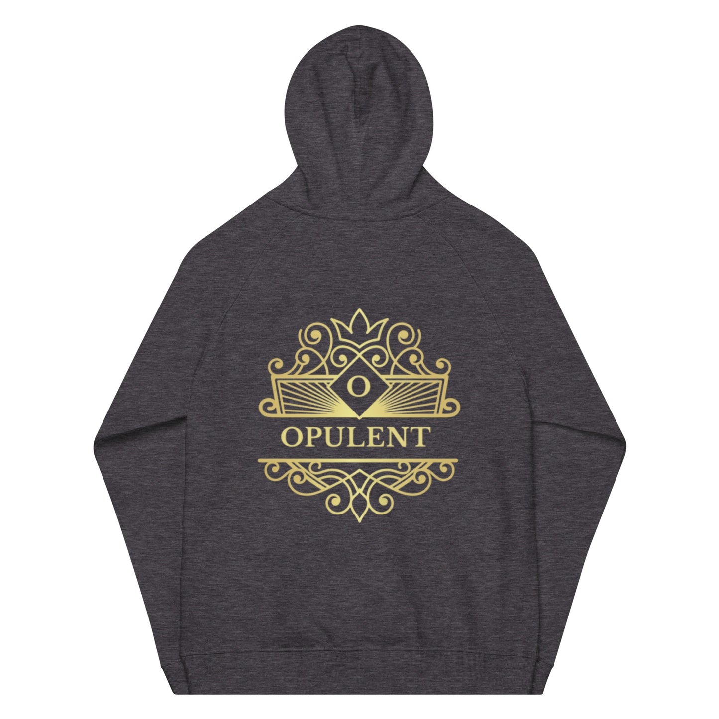 Opulent raglan hoodie