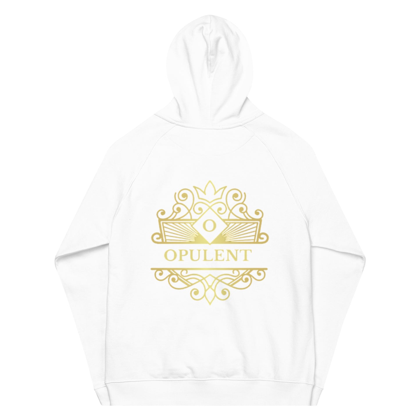 Opulent raglan hoodie