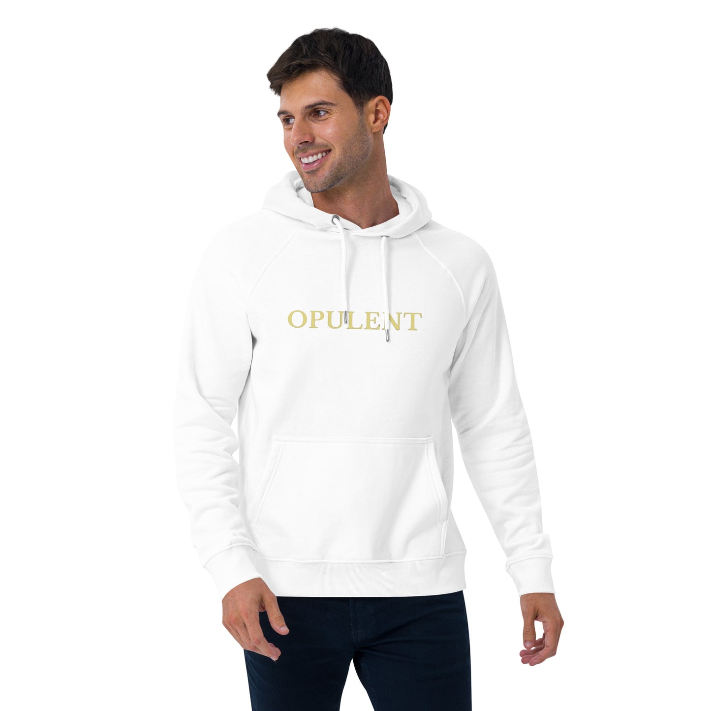 Opulent raglan hoodie