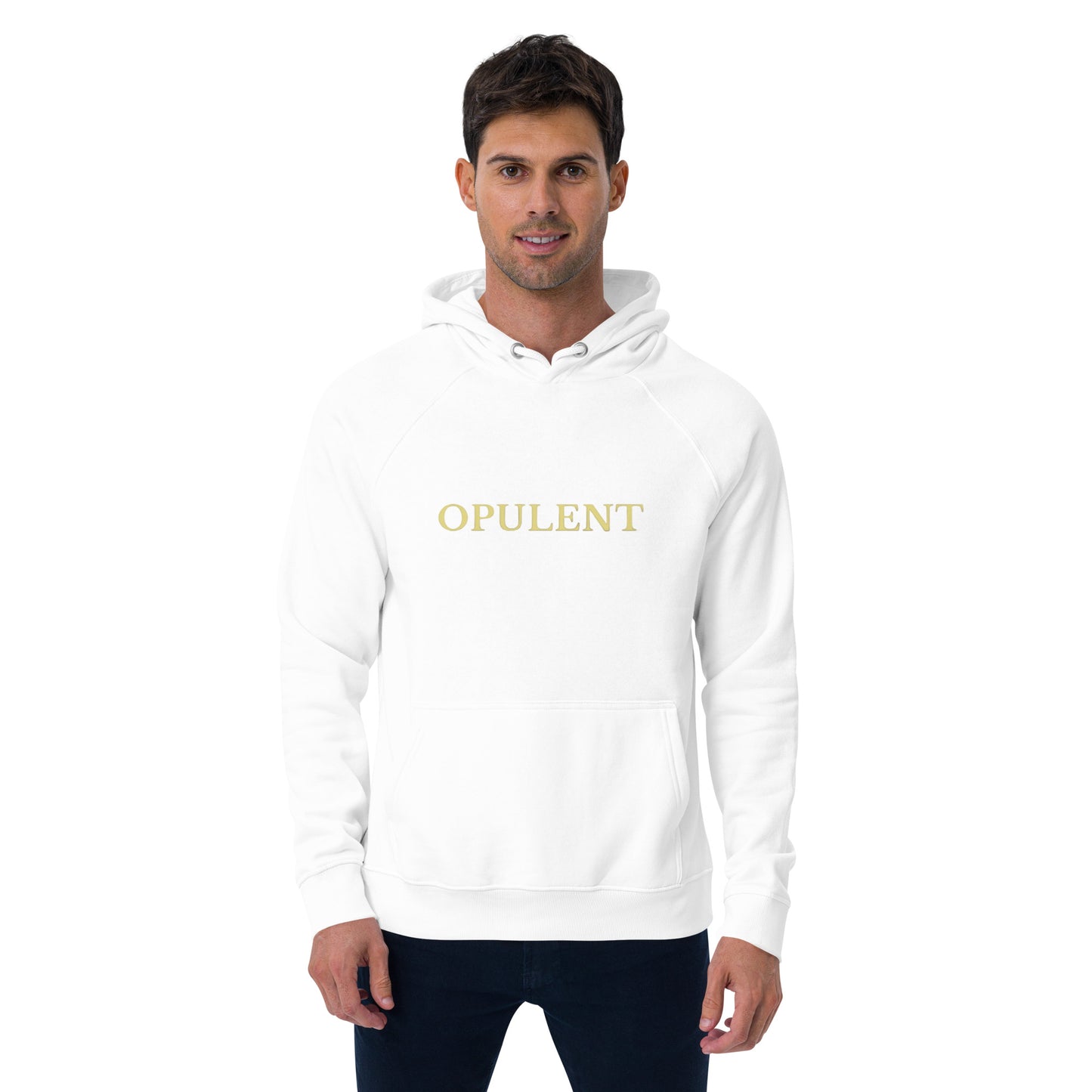 Opulent raglan hoodie