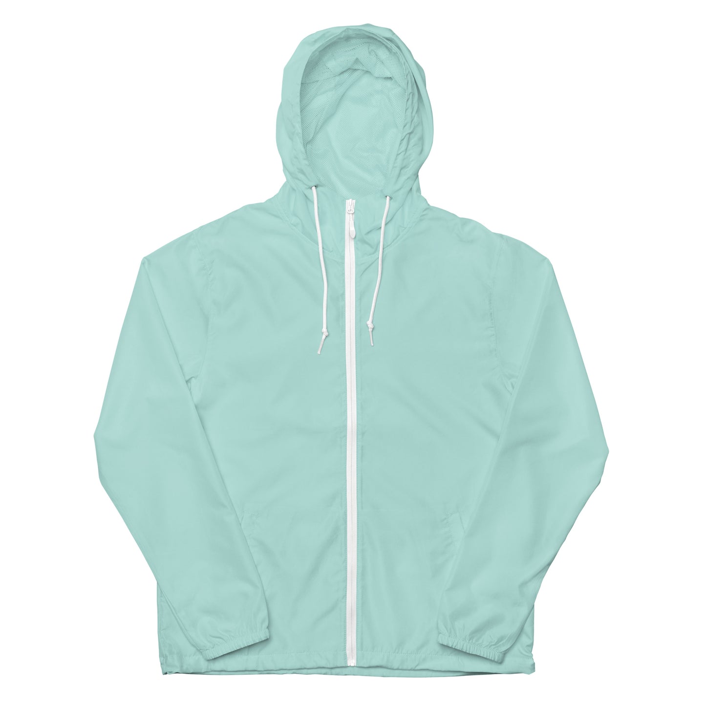 Opulent lightweight zip up windbreaker