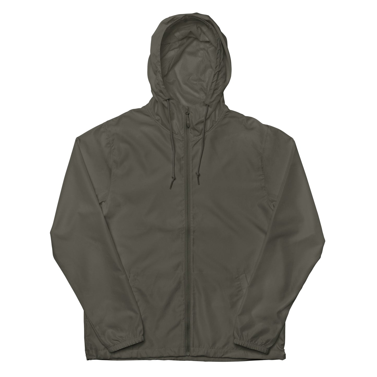 Opulent lightweight zip up windbreaker